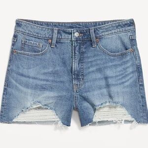 Old Navy Distressed Denim Shorts 3" inseam BRAND NEW